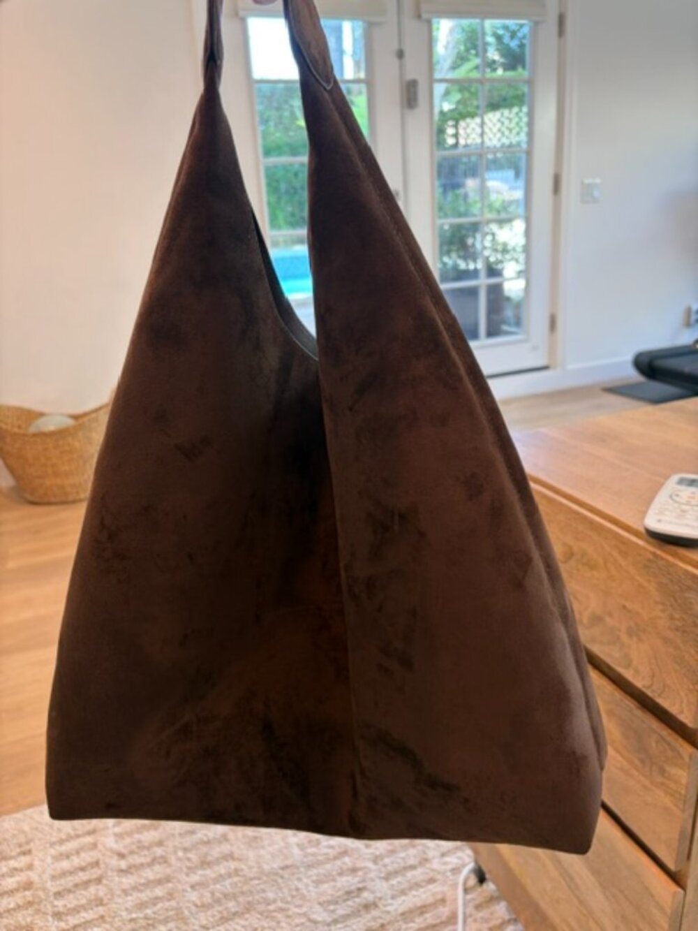 GAP Vegan Suede Slouchy Hobo Bag - Picture 4 of 6